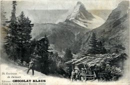 Chocolat Klaus - Zermatt - Advertising