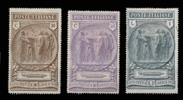 ITALIA. * 140/42. Cat. 120 €. - Mint/hinged