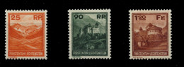 LIECHTENSTEIN. * 111/13. Bonita. Cat. 370 €. - Unused Stamps