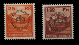 LIECHTENSTEIN. * Servicio 9/10. Cat. 130 €. - Postage Due