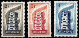 LUXEMBURGO. ** 514/16. Europa '56. Cat. 550 €. - Unused Stamps