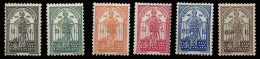 PORTUGAL. ** 553/58. Nuno Alvarez. Preciosa. Mundifil 537/42 - 640 €. Cat. 420 €. - Unused Stamps