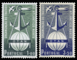 Delcampe - PORTUGAL. ** 749/50. OTAN. Cat. 400 €. - Unused Stamps