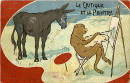 Le Critique Et Le Peintre - Other & Unclassified