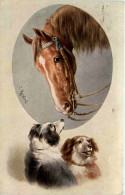 Horse And Dog - Caballos