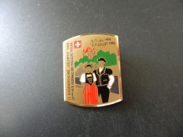 Old Badge Schweiz Suisse Svizzera Switzerland - Jodlerfest Thun 1996 - Zonder Classificatie