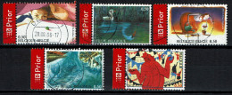 België OBP 3449/53 - Fairytales Anniversary Of The Birth Of H.C. Andersen Complete - Gebruikt