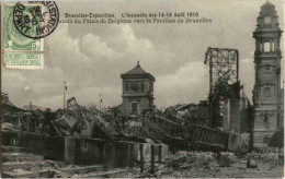 Bruxelles - Exposition - L Incendie Des 1910 - Altri & Non Classificati