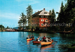 73785786 Mummelsee Berghotel Mummelsee Bootspartie Mummelsee - Autres & Non Classés