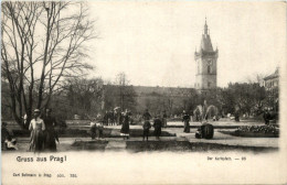 Gruss Aus Prag - Karlsplatz - Tschechische Republik