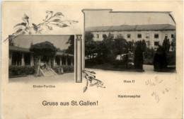 Gruss Aus St. Gallen - Kantons Spital - St. Gallen