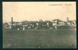 BF089 S DAMIANO D'ASTI - PANORAMA - 1914 - Sonstige & Ohne Zuordnung