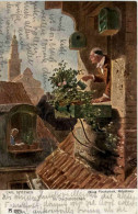 Carl Spitzweg - Im Dachstübchen - Other & Unclassified