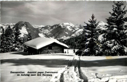 Saanenmöser - Aussicht Gegen Zweisimmen - Autres & Non Classés