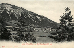 Lenk - Durchblick Von Der Gletschermühle Aus - Lenk Im Simmental