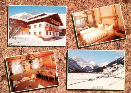 73785698 Holzgau Pension Alpenruh Gaststube Zimmer Panorama Holzgau - Autres & Non Classés