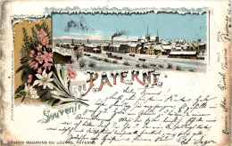 Souvenir De Payerne - Litho - Payerne