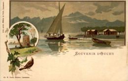 Souvenir D Ouchy - Litho - Lausanne
