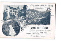 SAINT MARTIN VESUBIE - Grand Hôtel Régina - Très Bon état - Saint-Martin-Vésubie