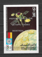 Olympische Spelen 1972, Ras Al Khaima -  Zegels Met Opdruk Postfris - Ras Al-Khaimah