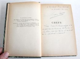 RARE DEDICACE, ENVOI D'AUTEUR HENRI MASSIS ! CHEFS, DICTATURE, FRANCO 1939 PLON / ANCIEN LIVRE XXe SIECLE (2603.118) - Autographed