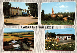 Labarthe Sur Lèze - Souvenir De La Commune - CP 4 Vues - Hôtel Restaurant CARAF Bar - Sonstige & Ohne Zuordnung