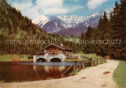 73785593 Garmisch-Partenkirchen Seehaus Pflegersee Aussenansicht M. See Garmisch - Garmisch-Partenkirchen