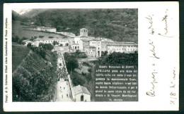 BF092 MONASTERO DI FONTE AVELLANA - PESARO URBINO - 1902 - STORIA POSTALE PER MINISTERO AGRICOLTURA - Other & Unclassified