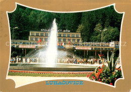 73785432 Luhacovice CZ Spolecensky Dum Kurhotel Wasserspiele  - Tchéquie