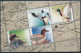 Israel 1989 Ducks, Birds, Philatelic Exhibition MNH Sheet - Unused Stamps (without Tabs)