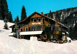 73785383 Tiefenbach Oberstdorf Alpengasthof Sesselalpe Im Winter Allgaeuer Alpe  - Oberstdorf