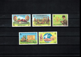 Isle Of Man 1982 75th Anniversary Of Scouting Postfrisch / MNH - Nuevos