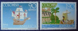 Colombie Yv. PA 838/839 Neufs ** (MNH) - 1991 - Bateaux - Voiliers - Ships