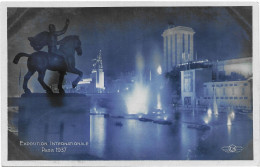 75 Exposition Internationale De Paris 1937 Vue D'ensemble Illuminee Prise Du Pavillon De L'Italie - Tentoonstellingen