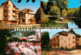 73785238 Ohlsbach Hotel Pension Zum Rebstock Gartenterrasse Schwanenteich Ohlsba - Sonstige & Ohne Zuordnung