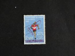 LUXEMBOURG LUXEMBURG YT 609 OBLITERE - CYCLO CROSS CYCLISME VELO - Usados