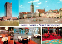 73785213 Ceske Budejovice Budweis CZ Hotel Gomel Restaurace Druzba Vstupni Hala  - Tchéquie