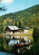 73785192 Obernbergersee 1600m Tirol AT Alpengasthaus Obernberger See Bootspartie - Andere & Zonder Classificatie