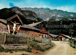 73785176 Haemmermoos 1420m Leutasch Tirol AT Alp Gastwirtschaft Mit Teufelsgrat  - Andere & Zonder Classificatie