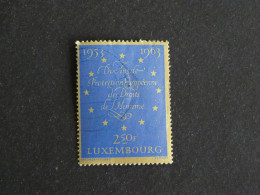 LUXEMBOURG LUXEMBURG YT 633 OBLITERE - CONVENTION EUROPEENNE DROITS HOMME - Usati