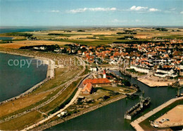 73785123 Buesum Nordseebad Fliegeraufnahme Panorama M. Strand Buesum Nordseebad - Buesum