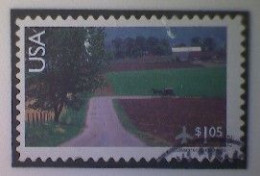 United States, Scott #C150, Used(o), 2012 Air Mail, Amish Horse And Buggy, $1.05, Multicolored - Used Stamps