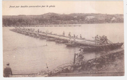 CARTE POSTALE ANCIENNE VAUCLUSE.AVIGNON.PONT PAR DOUBLE CONVERSION PAR LE GENIE - Avignon