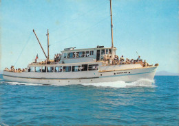 Navigation Sailing Vessels & Boats Themed Postcard Green Island Great Barrier Reef Maren Tourist Cruise Boat - Velieri