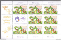 2007 EUROPA CEPT, Slovenia - Slovenija, Minifoglio "Scouts" MNH** - Otros & Sin Clasificación