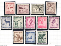 1954 SOUTH WEST AFRICA - SG 154/65  MLH/* - Other & Unclassified