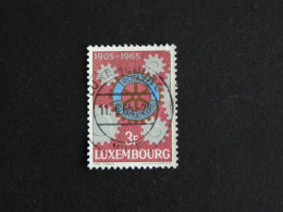 LUXEMBOURG LUXEMBURG YT 668 OBLITERE - ROTARY INTERNATIONAL - Gebraucht