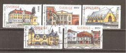 Suecia-Sweden Nº Yvert  2021-25 (usado) (o) - Usados