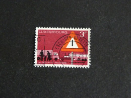 LUXEMBOURG LUXEMBURG YT 759 OBLITERE - SECURITE ROUTIERE - Used Stamps