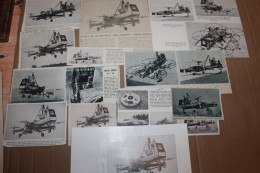 Lot De 15g D'anciennes Coupures De Presse De L'appareil Volant Américain Curtiss-Wright VZ-7AP - Luchtvaart